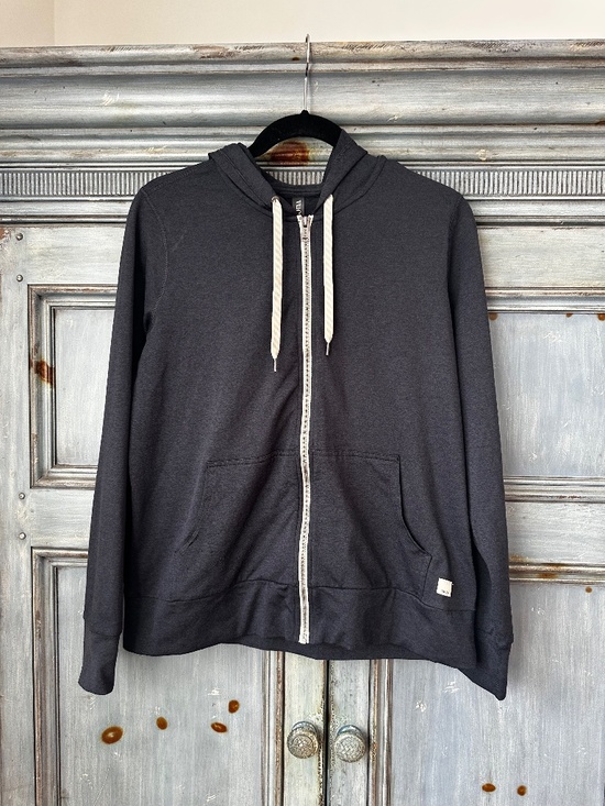 Vuori Halo Performance Hoodie 2.0 Size L in Midnight Heather - Picture 5 of 11